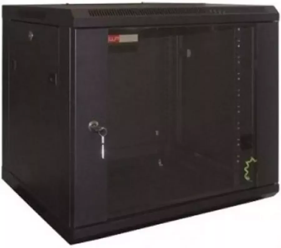 Wp Wandrek Rack N-RWB-12606- 12 U 600 x 600 x 635 mm Zwart