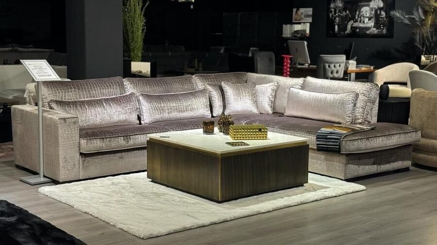 Rousseau Ovale Eettafel Tommy 220x100 cm donkerbruin magnoliahout - Foto 4