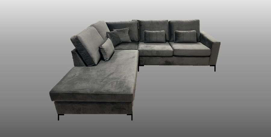 Rousseau Tafel 'Tommy' 220x100 cm Deens Ovaal U-Poot Mango Hout Zwart - Foto 4