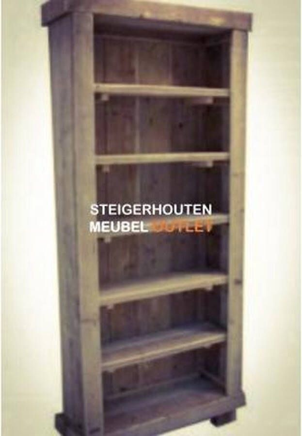 Www.meubelproductie steigerhouten boekenkast lilyfield