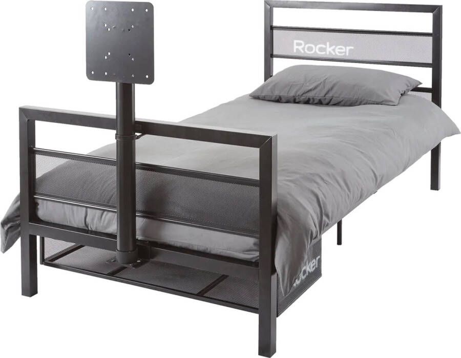 X Rocker Basecamp Kinderbed Gaming Bed met VESA-montage voor TV 190x90cm Zwart