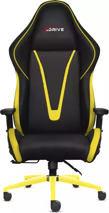 XDrive SANCAK Professional Gaming Chair – Professioneel Gaming Stoel Zwart Geel