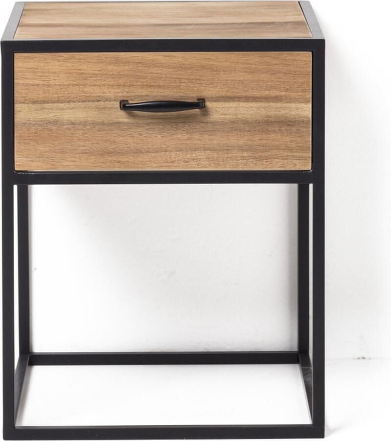 Xenos Nachtkastje Charlie met lade 50x40x40 cm