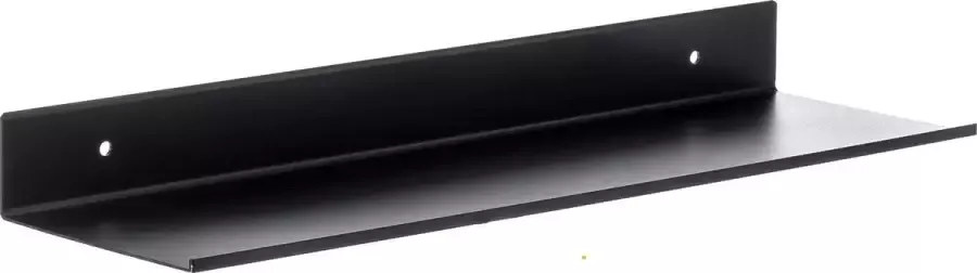 XIVADA Wandrek Industrieel Zwart Metaal Wandplank Zwevend Kruidenrek 40 CM