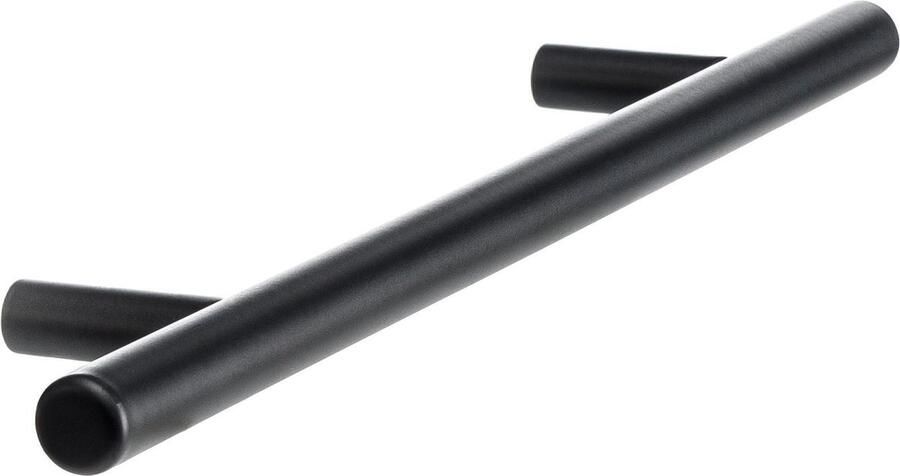 XIVADA Handgreep Zwart 2 stuks 200 mm Keuken Kledingkast Meubelgreep Hartafstand 128 mm Kastknop