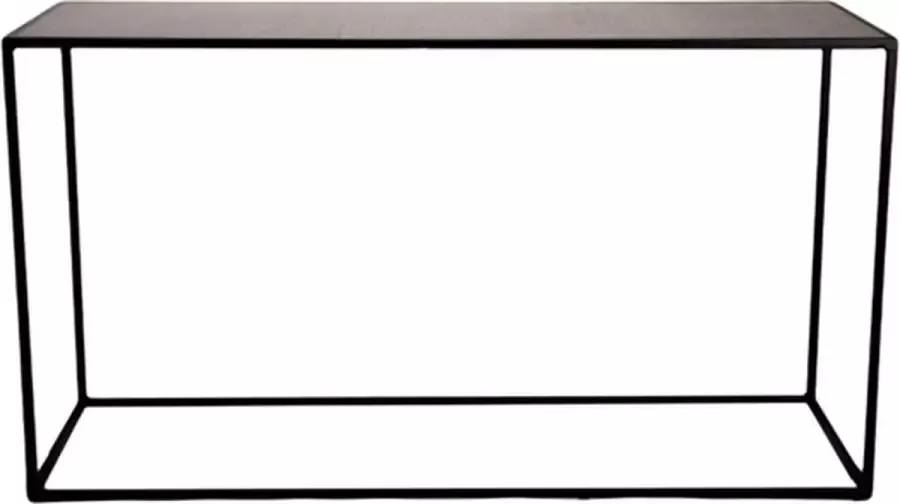 XLBoom QUADRO 3 LOW console tafel van metaal en fiber cement 104x38xh57 5cm