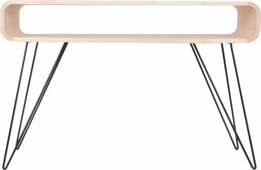 XLBoom Metro Consoletafel in Hout Timber 120 × 40 × 80 5 cm