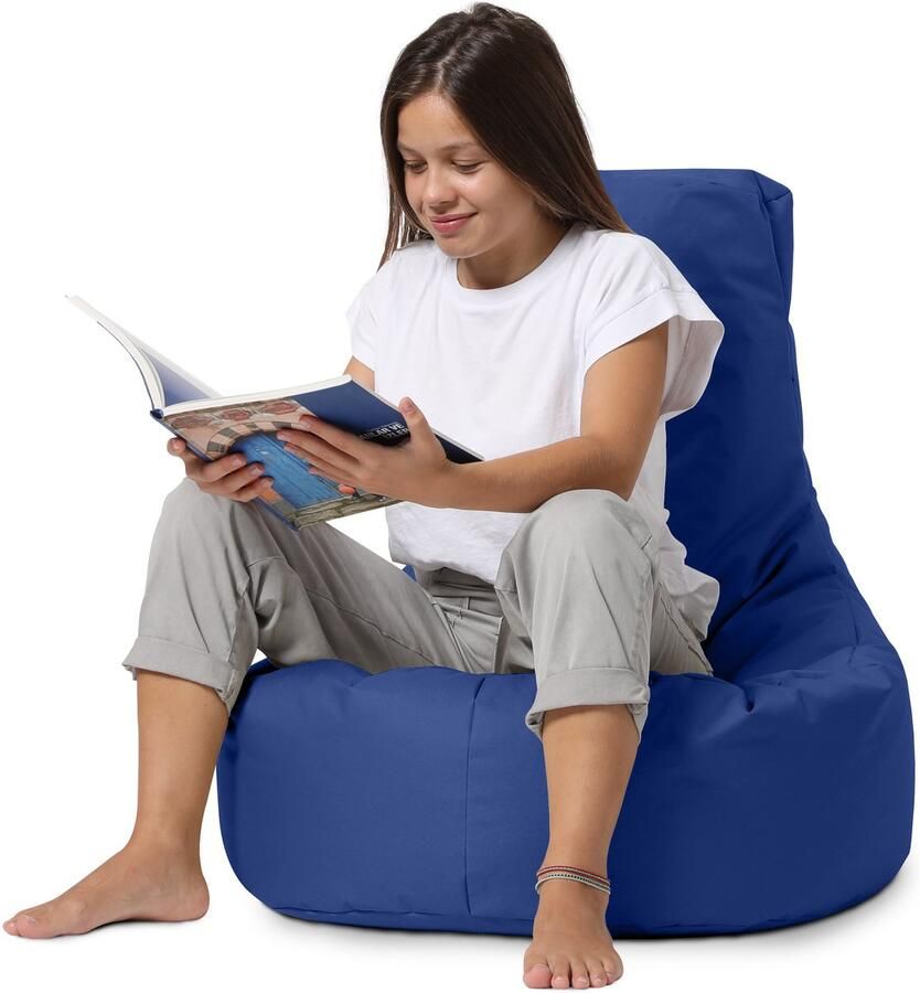 Xoft Living – Gaming Zitzak – Blauw – Ergonomisch – Teens & Volwassenen