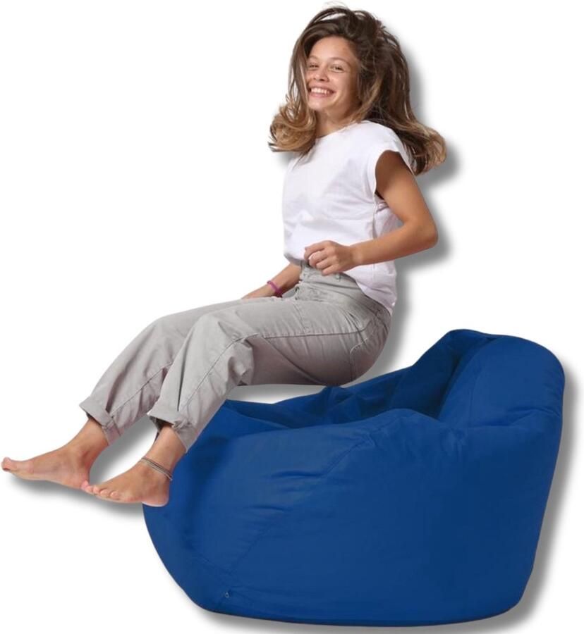 Xoft Living – Zitzak – Premium XXL – Blauw – Waterafstotend - Foto 2