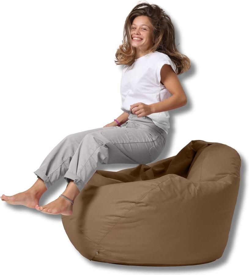 Xoft Living – Zitzak – Premium XXL – Mokka Bruin – Waterafstotend