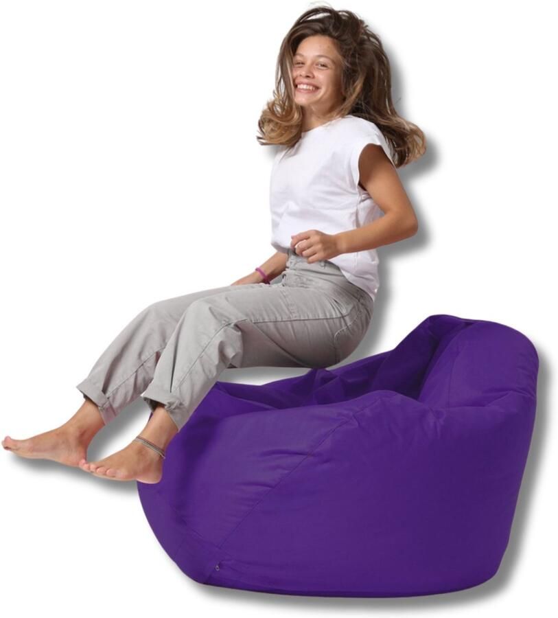 Xoft Living – Zitzak – Premium XXL – Paars – Waterafstotend