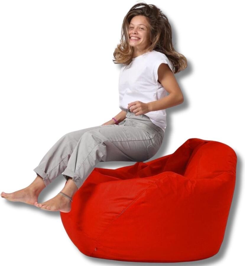 Xoft Living – Zitzak – Premium XXL – Rood – Waterafstotend - Foto 2