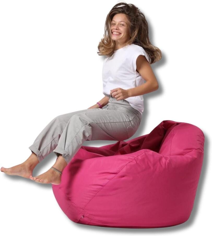 Xoft Living – Zitzak – Premium XXL – Roze – Waterafstotend - Foto 2