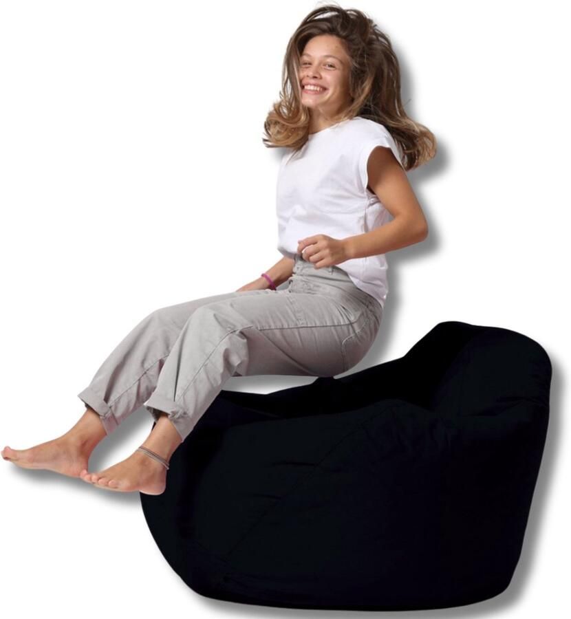 Xoft Living – Zitzak – Premium XXL – Zwart – Waterafstotend - Foto 2