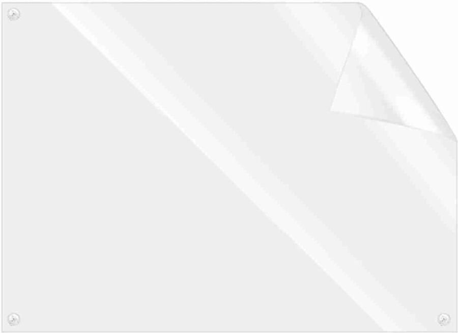 Y&Y Scratch Guards Transparent for Protecting Upholstered Furniture Set of 8 with Pins (47x15cm 45x30cm)