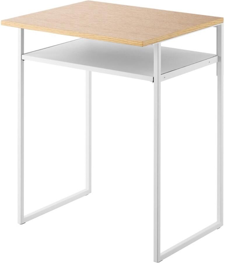 Yamazaki Bijzettafel met Lade Tower Wit