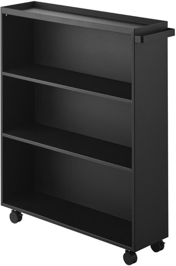 Yamazaki Boekenkast Boekentrolley Tower Zwart