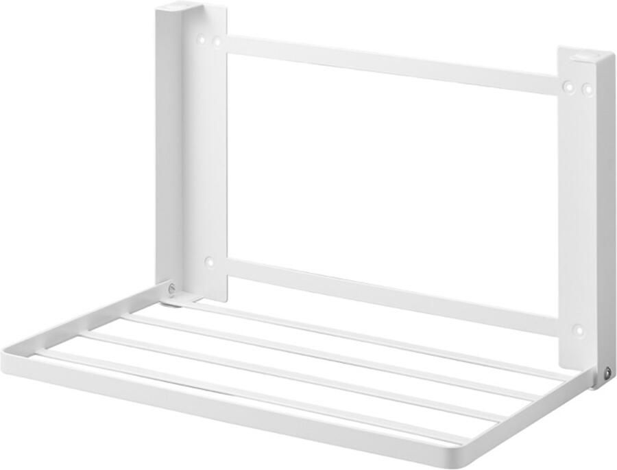 Yamazaki Opvouwbare Wandplank Tower Wit