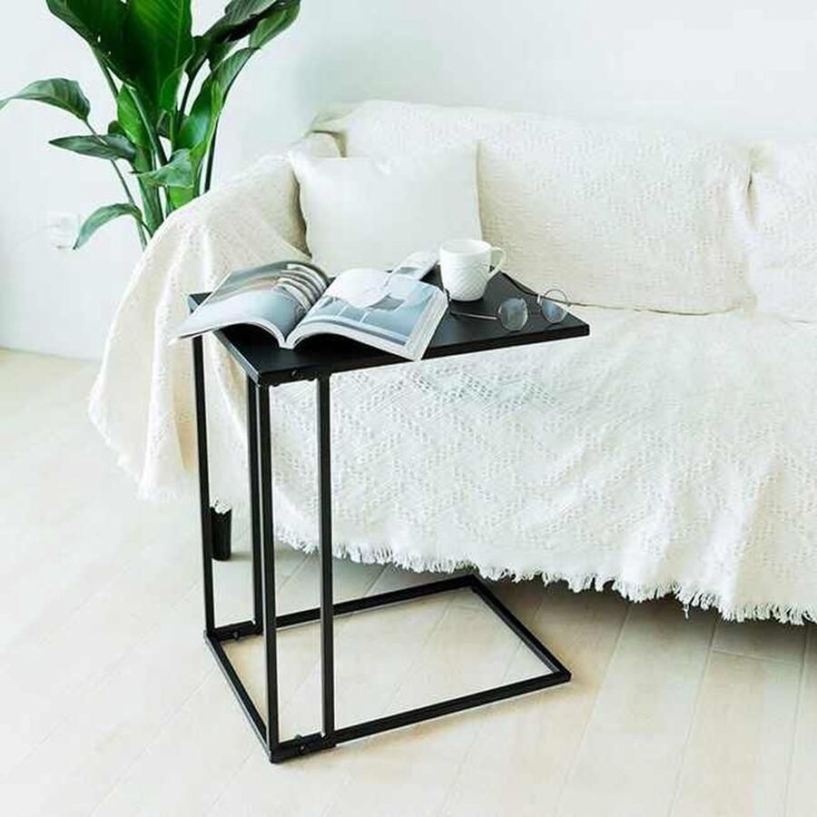 YasHome Bijzettafel Bijzettafeltje Banktafel Laptoptafel Tafeltje Salontafels Kleine Koffietafel Bedtafeltje Industrieel