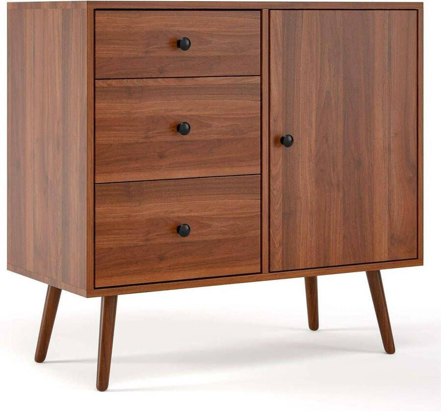 Ydemanne Dressoir Kast Ladekast Bruin 80 x 39 x 75.5cm