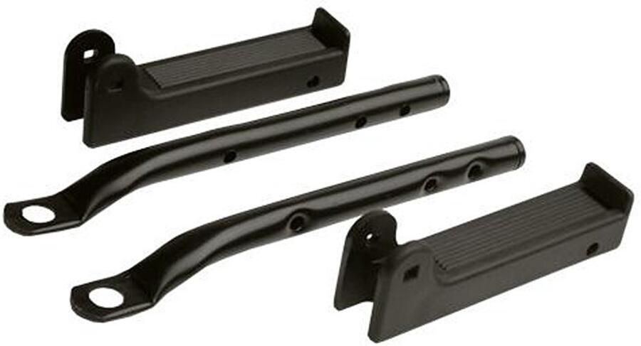 Yepp GMG Voetsteun Set GMG 600 Zwart Kort (2 stuks)