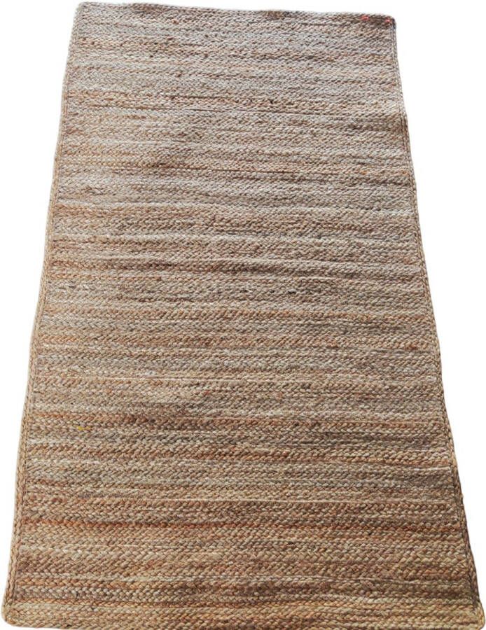 Yoshiko Home Yoshiko Cox M Jute Vloerkleed Tapijt Naturel M 70x120cm