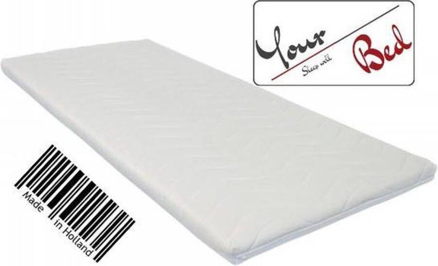 Your Bed Topdekmatras Topper NASA-VISCO-Traagschuim- 7CM 150x210cm