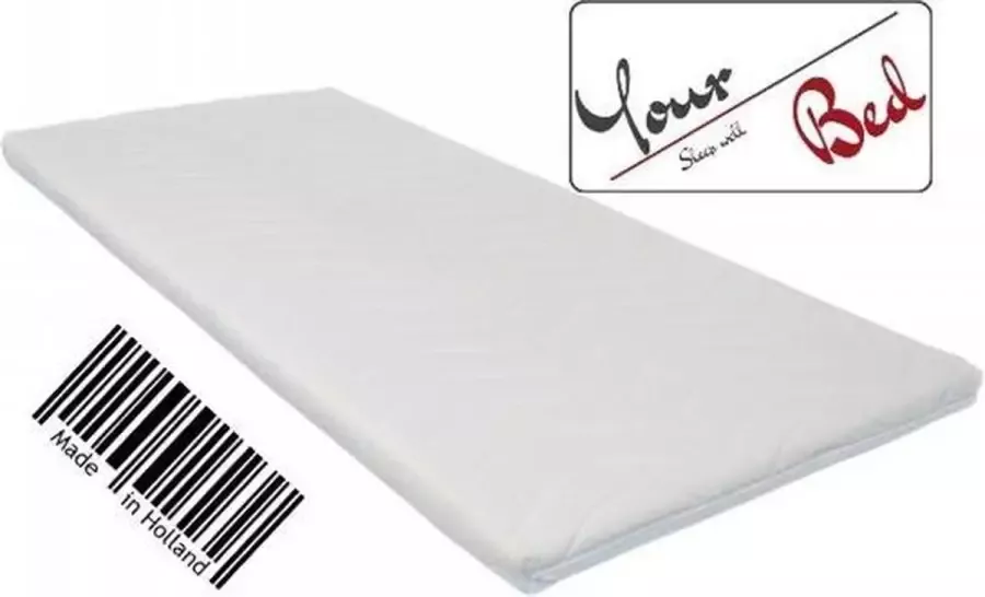 Topdekmatras Topper NASA-VISCO-Traagschuim- 7CM 180x220cm