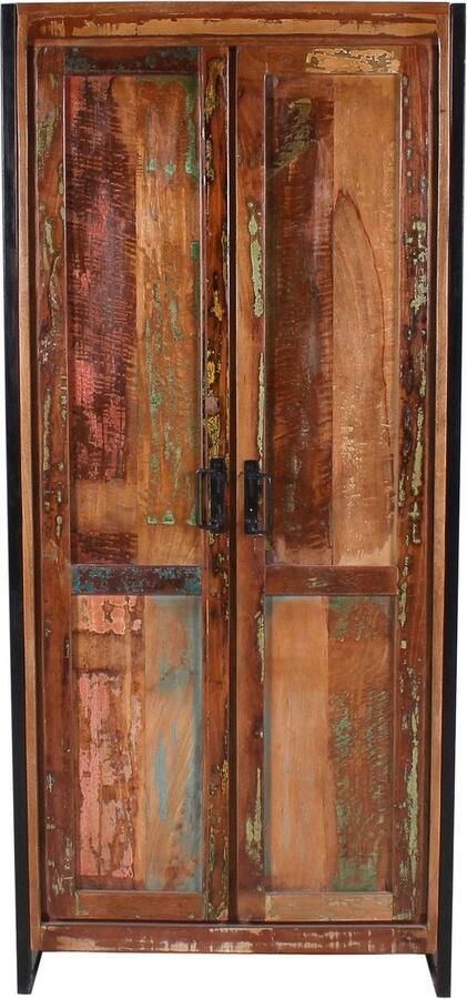 SIT Kledingkast Bali Gemaakt van hout van vissersboten - Foto 6