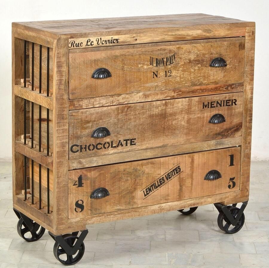 Artistiq Living Artistiq Dressoir Armin 90cm Bruin - Foto 2