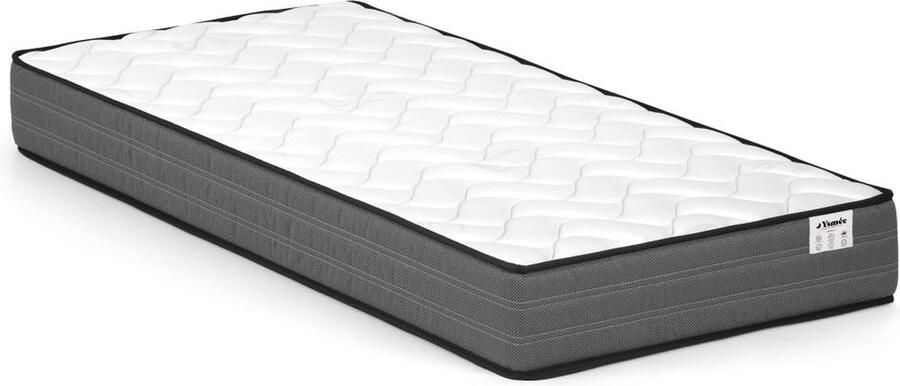 Vente-unique Matras 90 x 190 cm pocketveren 20 cm dik AMBRACIE van YSMÉE L 190 cm x H 20 cm x D 90 cm - Foto 3
