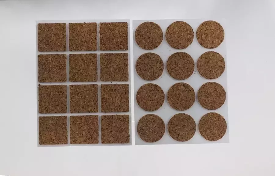 YUNICS Vloerbeschermers 28 stuks Zelfklevend Meubelvilt Anti Kras Meubelonderzetters Stoelpoot beschermers Meubelglijders