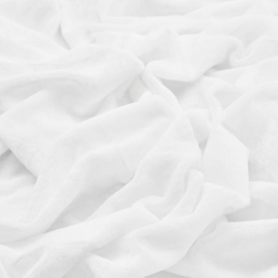 zachtbeddengoed.nl hoeslaken matras topper velvet tweepersoons 140x200 cm hoekhoogte tot 23 cm wit laken zacht comfortabel kwalitatief beddengoed