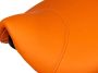 Zadelkruk Nederland Zadelkruk Kalista Standaard Oranje met Voetring Zithoogte 50 68cm kruk op wielen krukje werkkruk zadelkruk bureaukruk kapperskruk verstelbaar draaikruk tabouret zadelkruk met rugleuning tot 160kg - Thumbnail 2