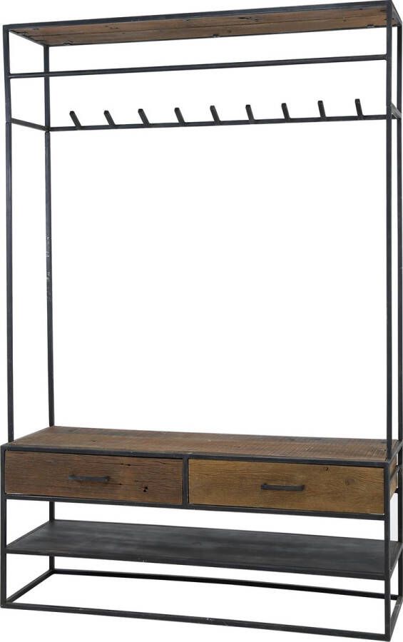 Zaloni Garderobemeubel 2L blend 180 cm hoog