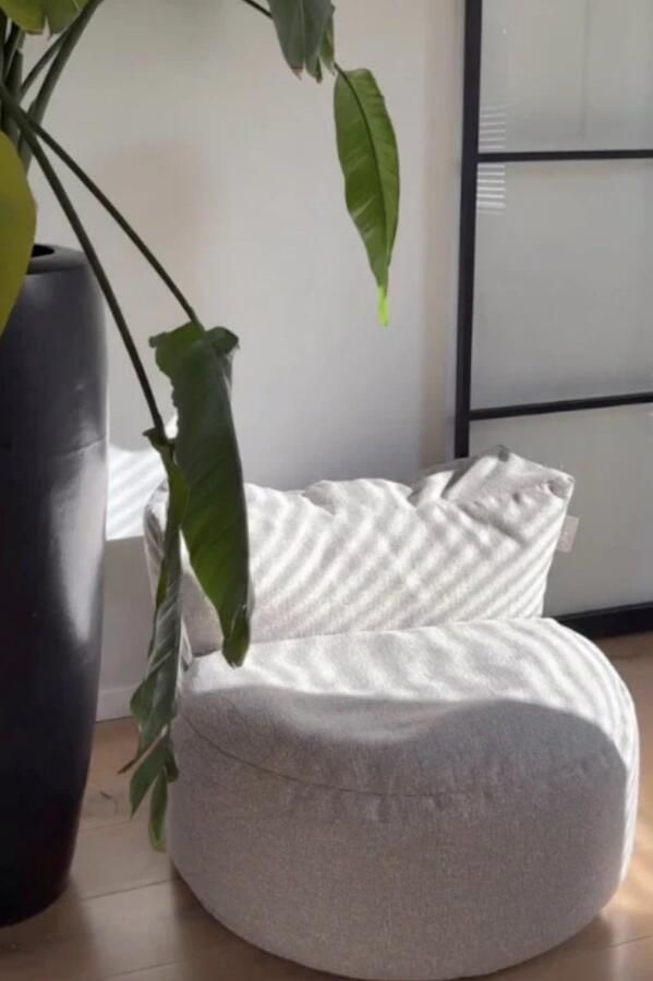 Zaque Luxe indoor zitzak stoel Charlie Chair Beanbag