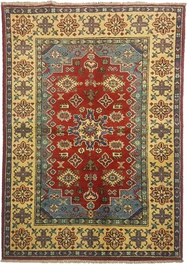 Zargar Rugs Kelim vloerkleed 100x144 Kelim tapijt Oosters vloerkleed 100% wol Handgeweven