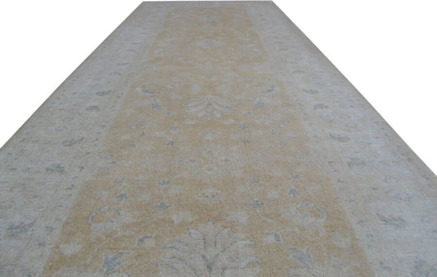 Zargar Rugs Kelim vloerkleed 101x296 Kelim tapijt Oosters vloerkleed 100% wol Handgeweven