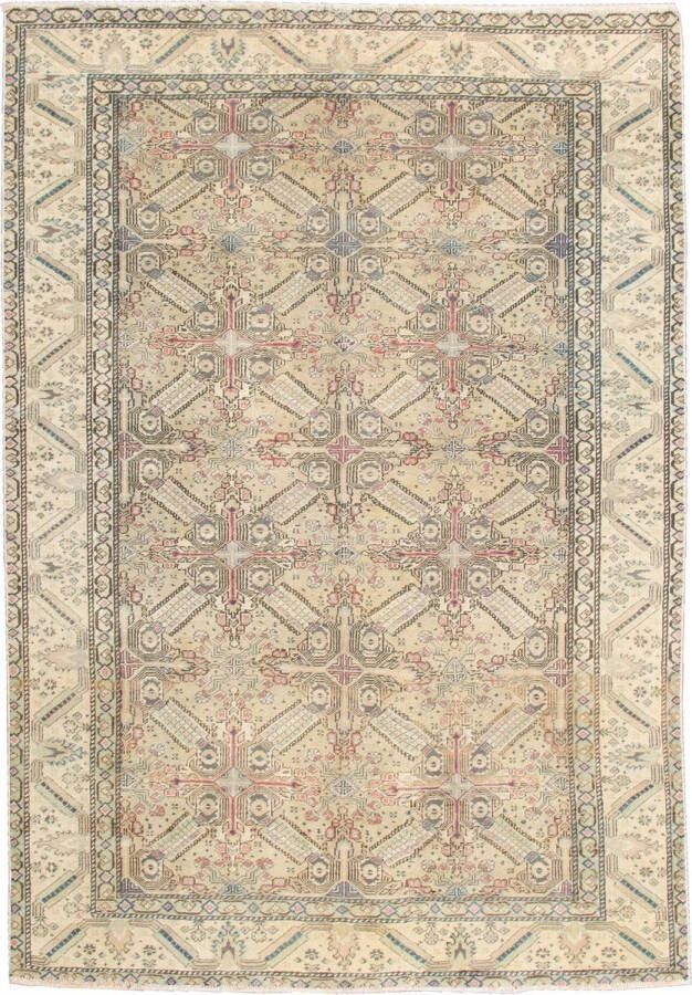 Zargar Rugs Kelim vloerkleed 143x203 Kelim tapijt Oosters vloerkleed 100% wol Handgeweven