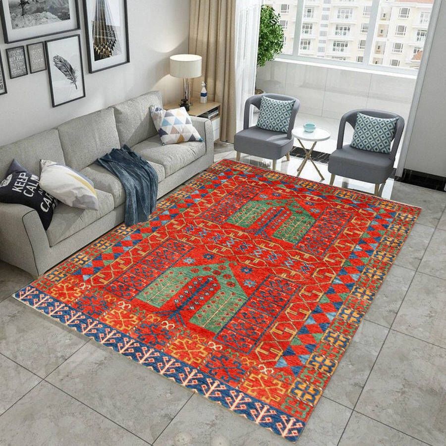 Zargar Rugs Kelim vloerkleed 154x243 Kelim tapijt Oosters vloerkleed 100% wol Handgeweven