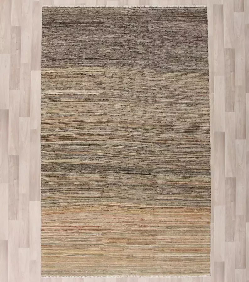 Zargar Rugs Kelim vloerkleed 154x249 Kelim tapijt Oosters vloerkleed 100% wol Handgeweven