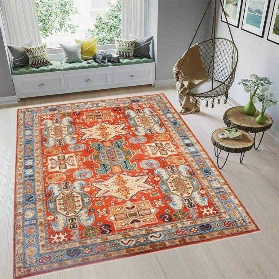 Zargar Rugs Kelim vloerkleed 168x262 Kelim tapijt Oosters vloerkleed 100% wol Handgeweven