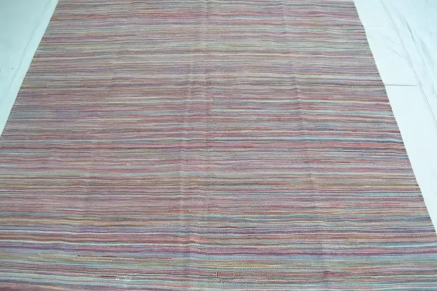 Zargar Rugs Kelim vloerkleed 175x247 Kelim tapijt Oosters vloerkleed 100% wol Handgeweven