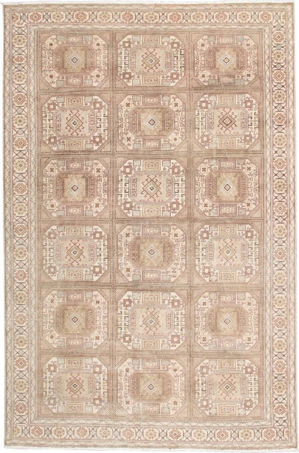 Zargar Rugs Kelim vloerkleed 195x296 Kelim tapijt Oosters vloerkleed 100% wol Handgeweven