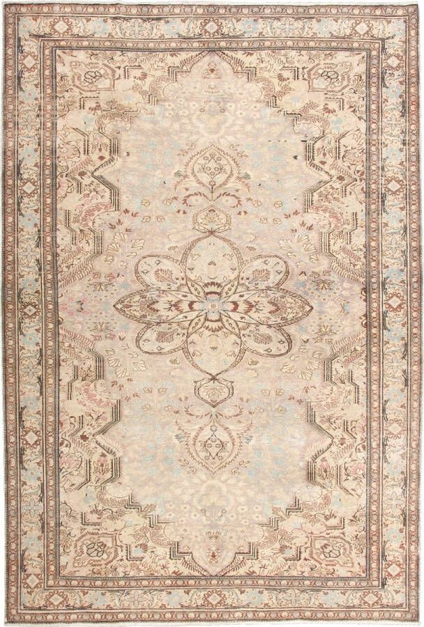 Zargar Rugs Kelim vloerkleed 196x291 Kelim tapijt Oosters vloerkleed 100% wol Handgeweven