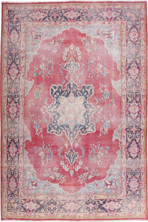 Zargar Rugs Kelim vloerkleed 197x293 Kelim tapijt Oosters vloerkleed 100% wol Handgeweven