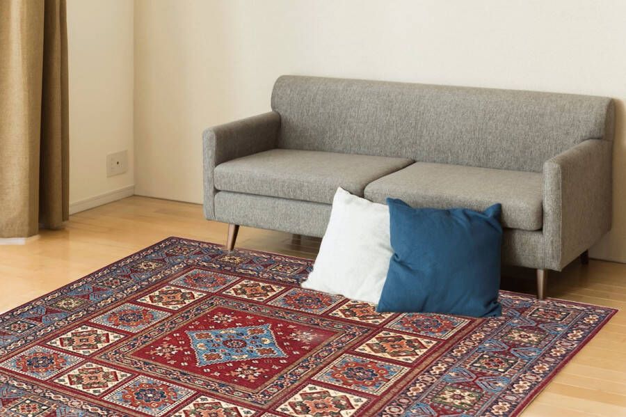 Zargar Rugs Kelim vloerkleed 232x250 Kelim tapijt Oosters vloerkleed 100% wol Handgeweven