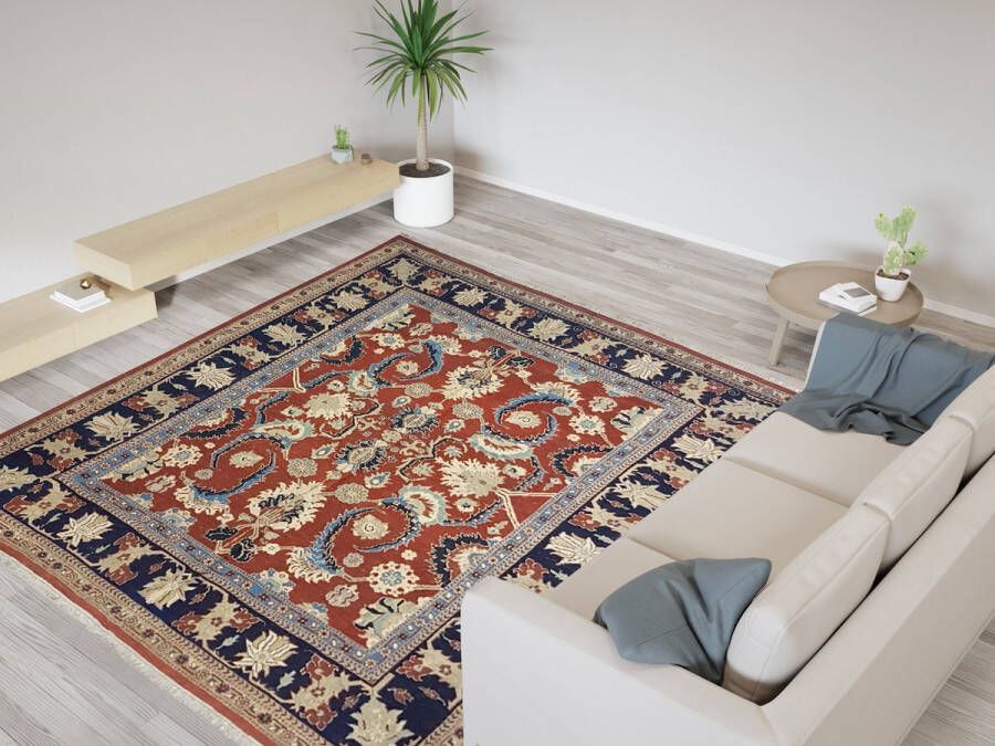 Zargar Rugs Kelim vloerkleed 236x250 Kelim tapijt Oosters vloerkleed 100% wol Handgeweven