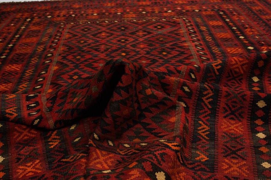 Zargar Rugs Kelim vloerkleed 240x281 Kelim tapijt Oosters vloerkleed 100% wol Handgeweven