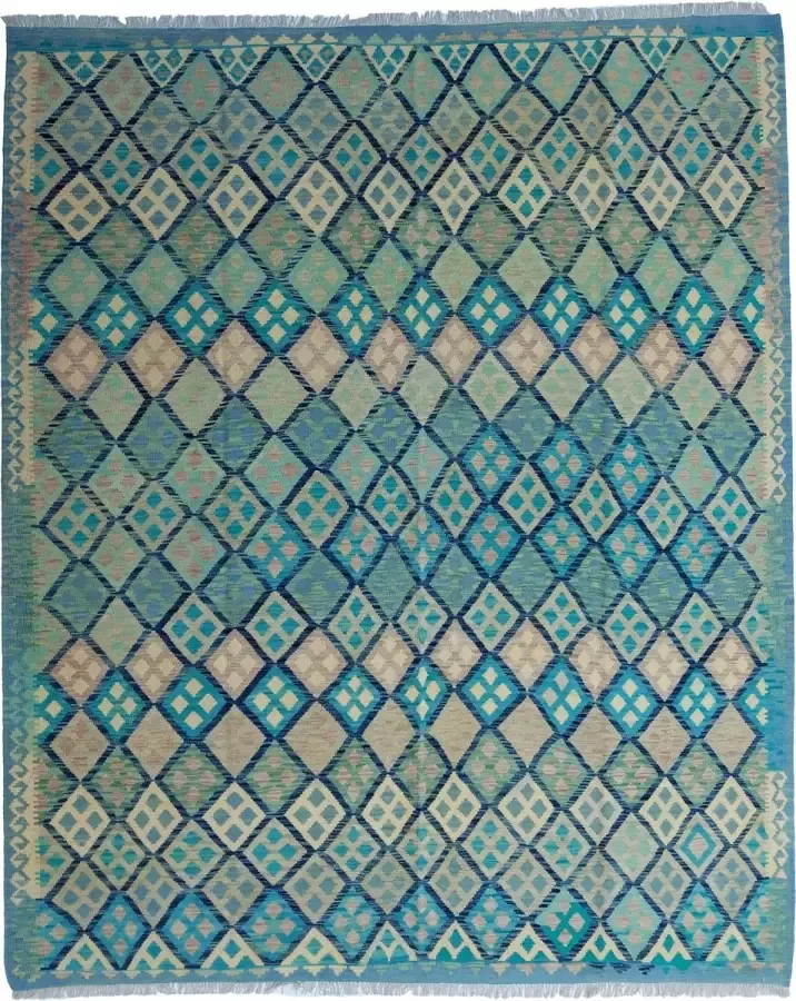 Zargar Rugs Kelim vloerkleed 250x294 Kelim tapijt Oosters vloerkleed 100% wol Handgeweven